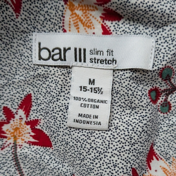 Bar III Multicolor Floral Dress Shirt - Picture 2 of 2